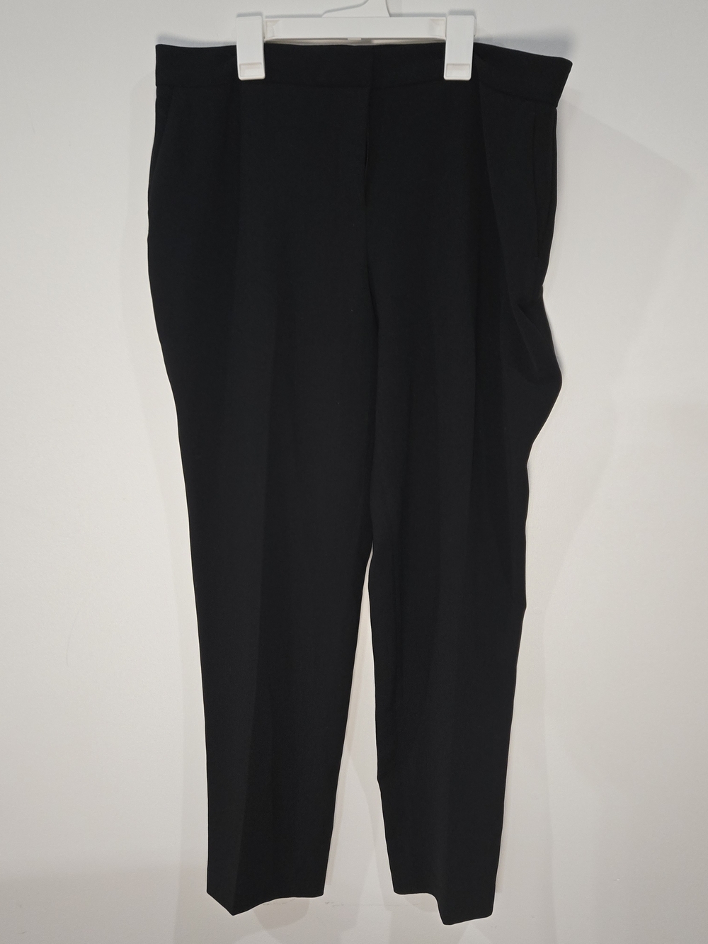 Vince Camuto Sz 12 Black Straight-Leg Dress Pants